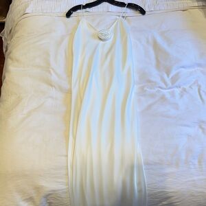 Elegant White Slip Dress